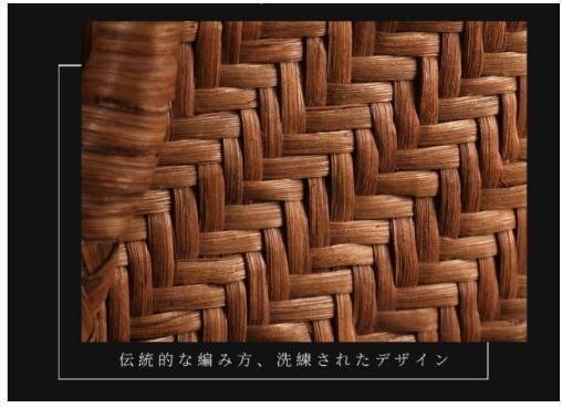 極上品 極美品★職人の手作り 限定★ 山葡萄かごバッグ 手編み山葡萄籠バッグ バスケット籐かご_画像6