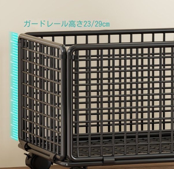 着地単層野菜棚カゴ棚キッチン多機能棚家庭用野菜棚収納棚_画像3