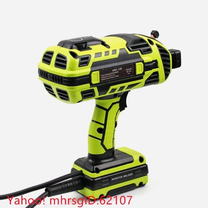 電気溶接機 ハンディ アーク溶接機 小型 可変電流調整 軽量 ハンドルヘルド溶接機 ポータブル_画像6