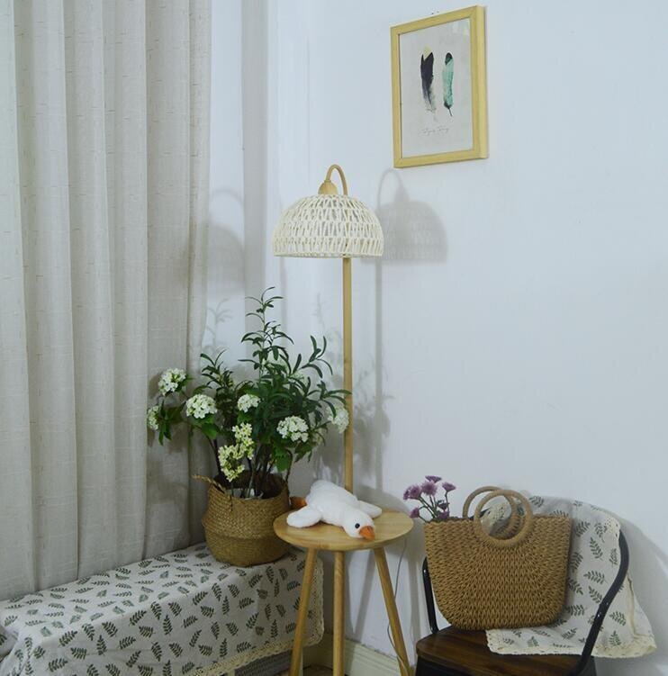  напольный свет подставка свет стол имеется .. living LED осветительное оборудование глициния плетеный простой интерьер 