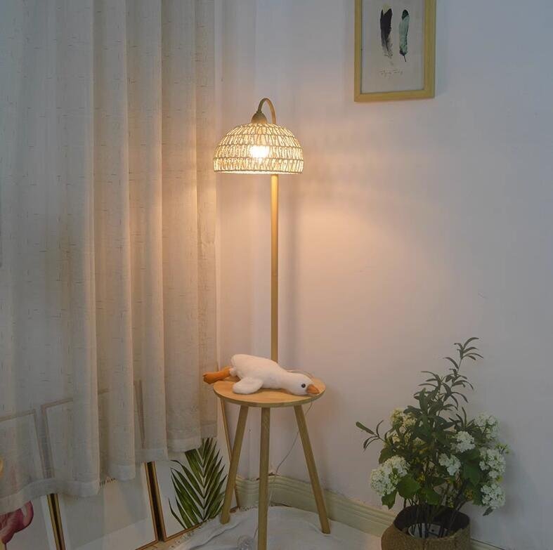  напольный свет подставка свет стол имеется .. living LED осветительное оборудование глициния плетеный простой интерьер 