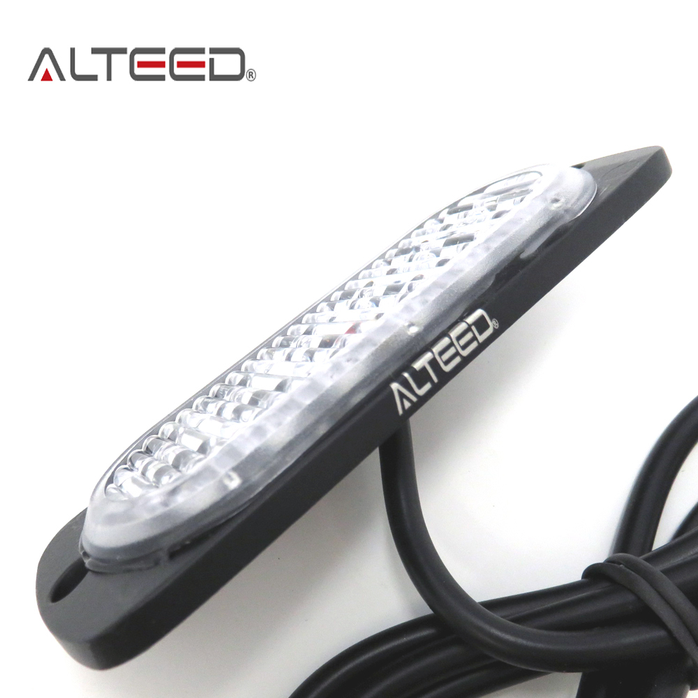 ALTEED/アルティード LEDフラッシュライト/青色発光/多彩発光パターン/小型薄型アルミダイカストボディ&拡散レンズ/車載用12V-24V車対応_画像4