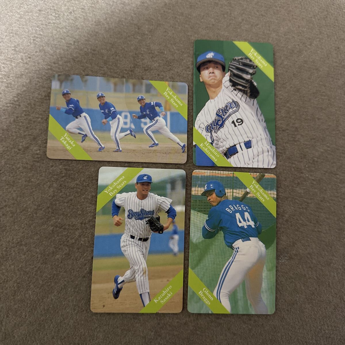  Calbee Professional Baseball chip s карта 1993 Yokohama Bay Star z19 высота дерево .20 маленький . гора . человек 21 Sasaki ..22blags маленький знак версия основа Ball Card 