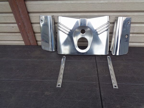 ★No.4985「倉庫整理大セール！ハーレーダビッドソン 純正 ヘッドライト ナセルカバー TC88 Softail」格安価格！_画像2