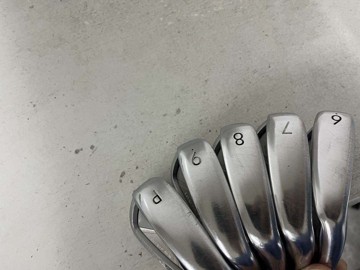 送料無料 美品 YAMAHA ヤマハ インプレス RMX MARAGING FACE アイアン 6〜9.PW ヘッド アイアン_画像2
