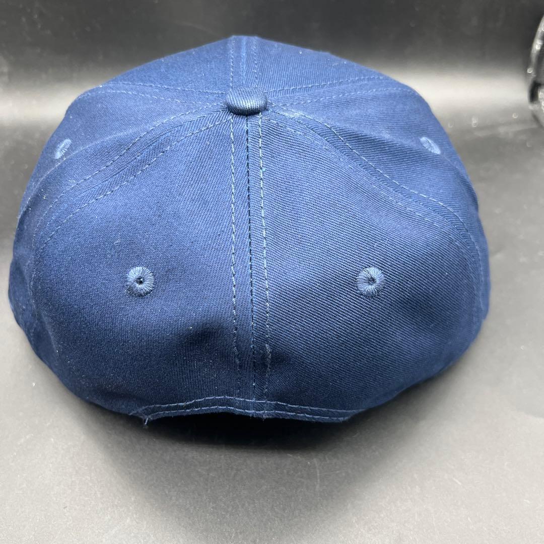 【新品/FOX】 YUPOONG製 スナップバックキャップ ネイビー モトクロス 送料無料 オフロード VMX BMX _画像6