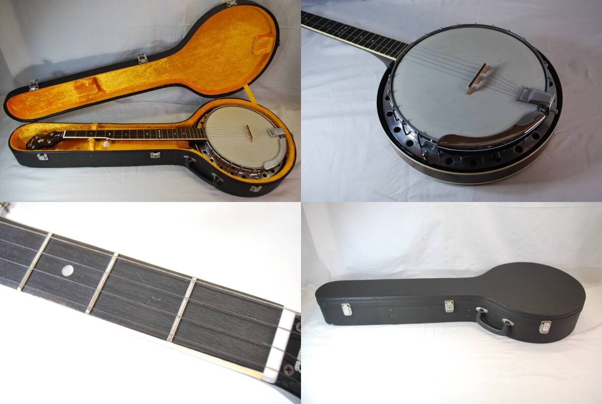 G21* прекрасный товар *Tenesy Jagard* банджо *tenesi- Jaguar do* Japan Vintage * жесткий чехол * стоимость доставки 2600 иен *