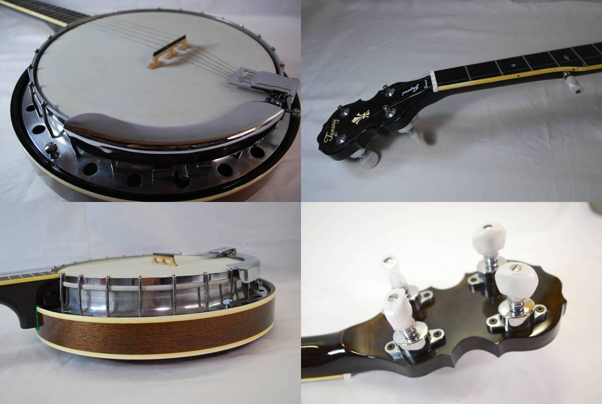 G21* прекрасный товар *Tenesy Jagard* банджо *tenesi- Jaguar do* Japan Vintage * жесткий чехол * стоимость доставки 2600 иен *