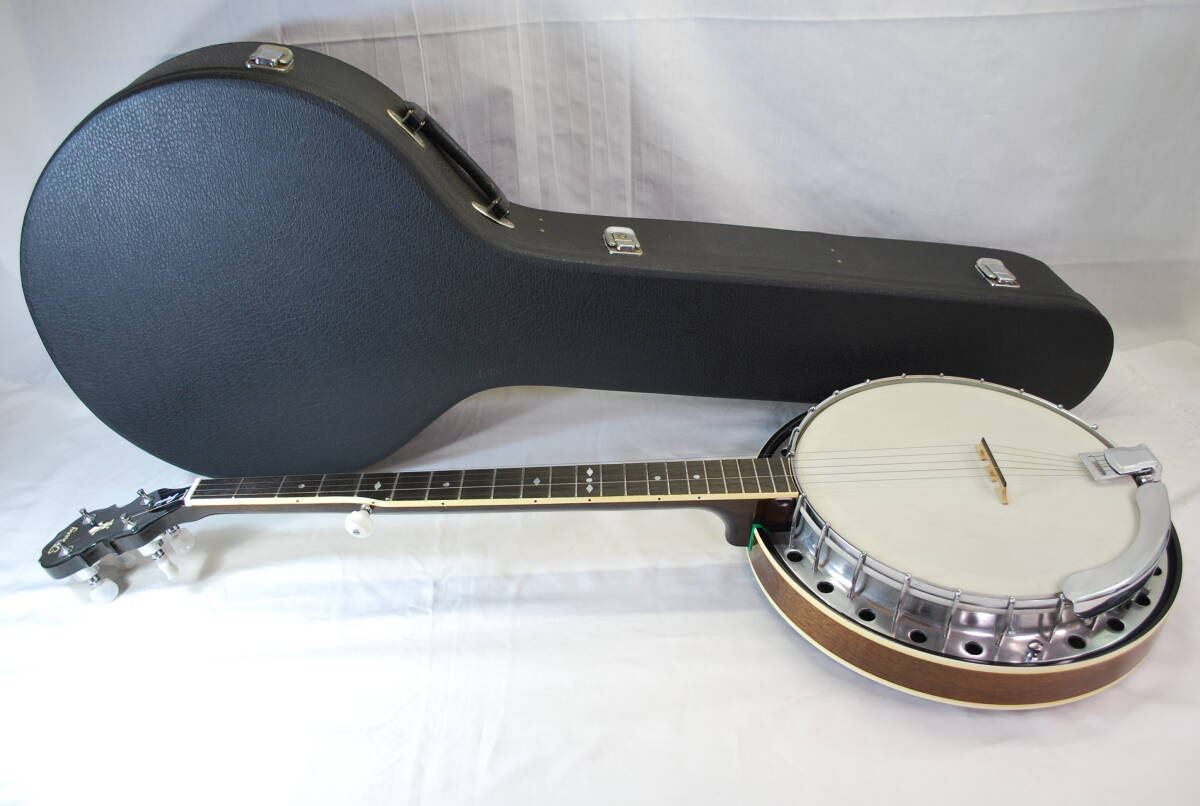 G21* прекрасный товар *Tenesy Jagard* банджо *tenesi- Jaguar do* Japan Vintage * жесткий чехол * стоимость доставки 2600 иен *