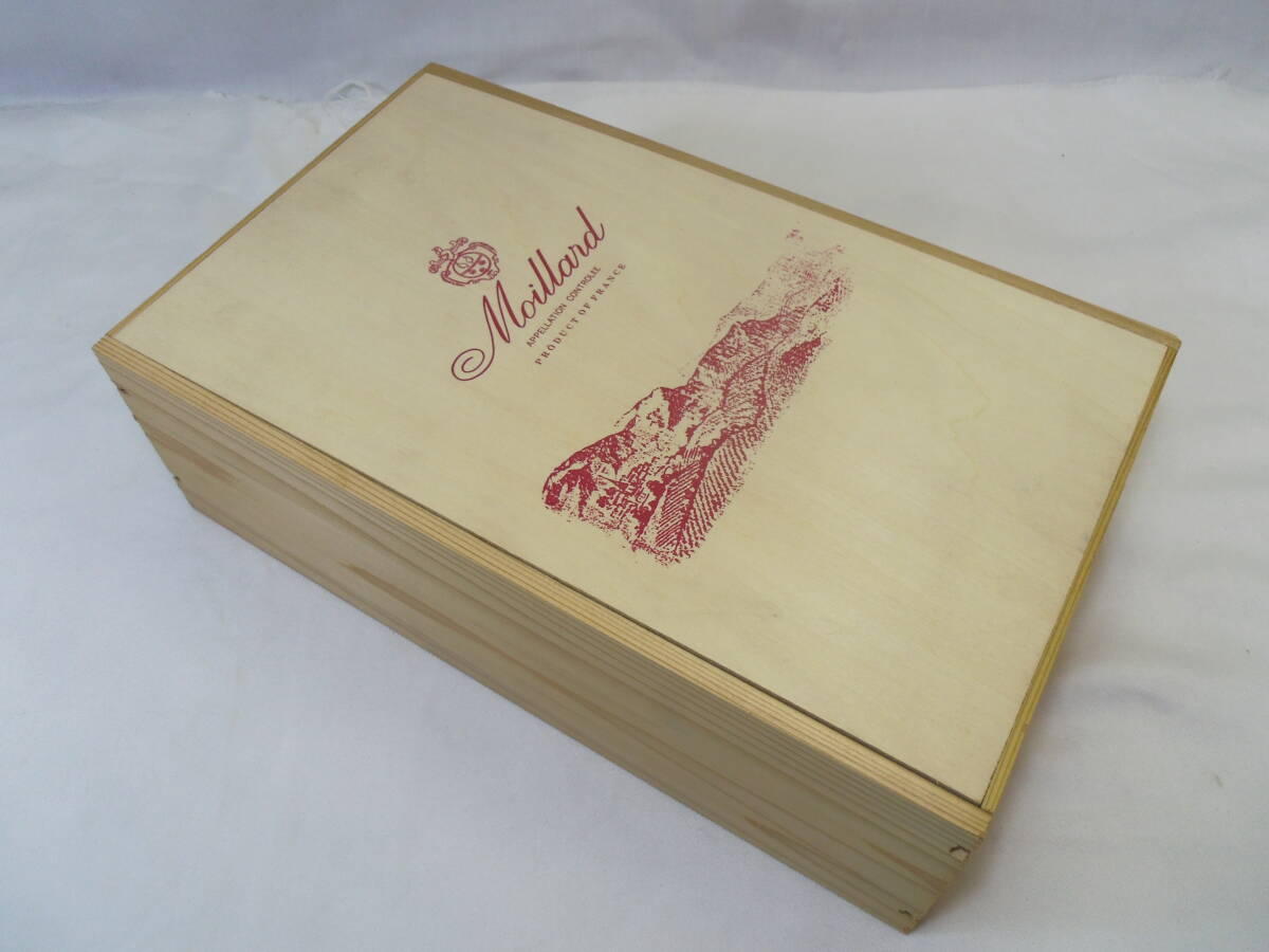 G17* не . штекер старый sake * дерево в коробке MOILLARD(mowala-ru)750ml 2 шт. комплект Франция вино *1990,1991* стоимость доставки 880 иен *