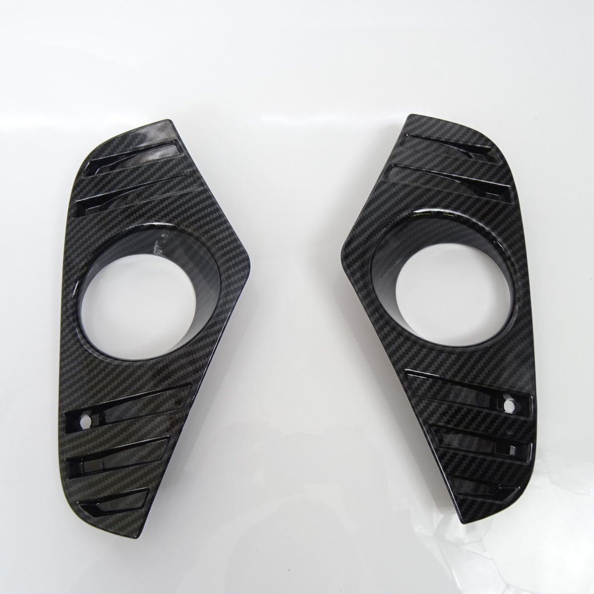 カーボンルック フォグ フォグランプ カバー パネル ガーニッシュ トヨタ RAV4 50系 52 / 54 G_画像1