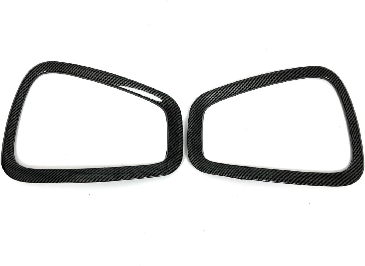 スズキ カーボン ルック ヘッドライト ヘッドランプ ガーニッシュ カバー アルトワークス アルトターボRS HA36S ベースグレード_画像1