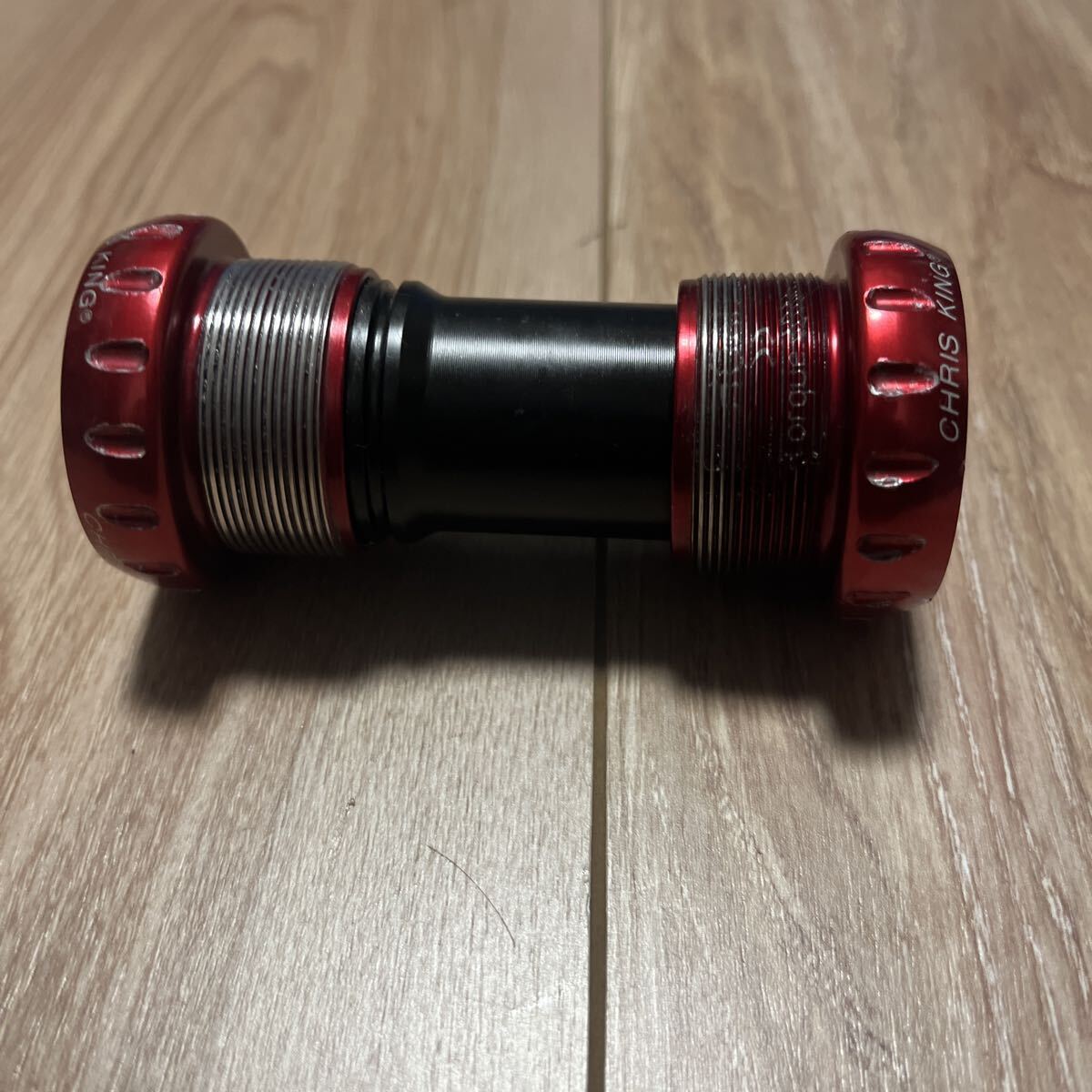 CHRIS KING ThreadFit 24 BB ロード用 レッド 中古 検)クリスキング ボトムブラケット_画像2