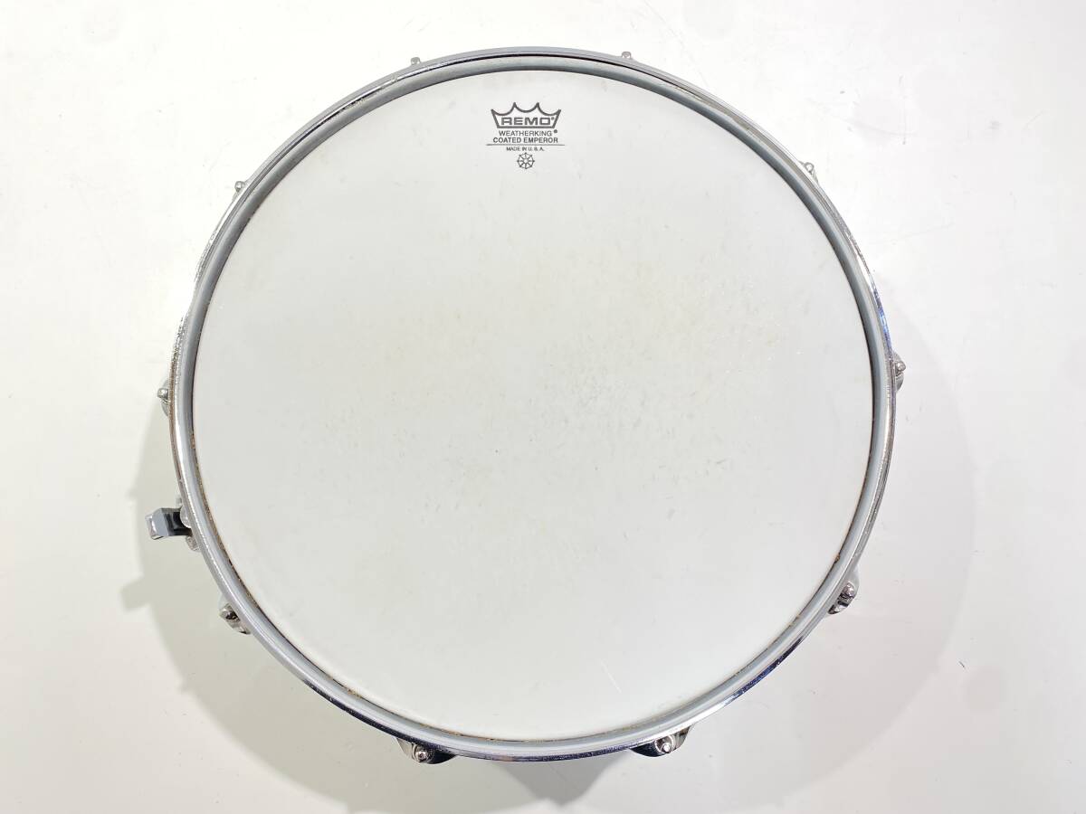 中古品 Pearl Signature Series CS10809 パール シグネイチャーシリーズ チャド・スミス スネアドラム ソフトケース付_画像2