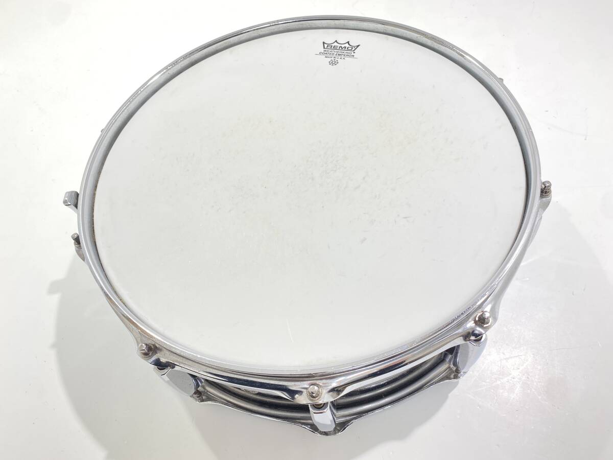 中古品 Pearl Signature Series CS10809 パール シグネイチャーシリーズ チャド・スミス スネアドラム ソフトケース付_画像1