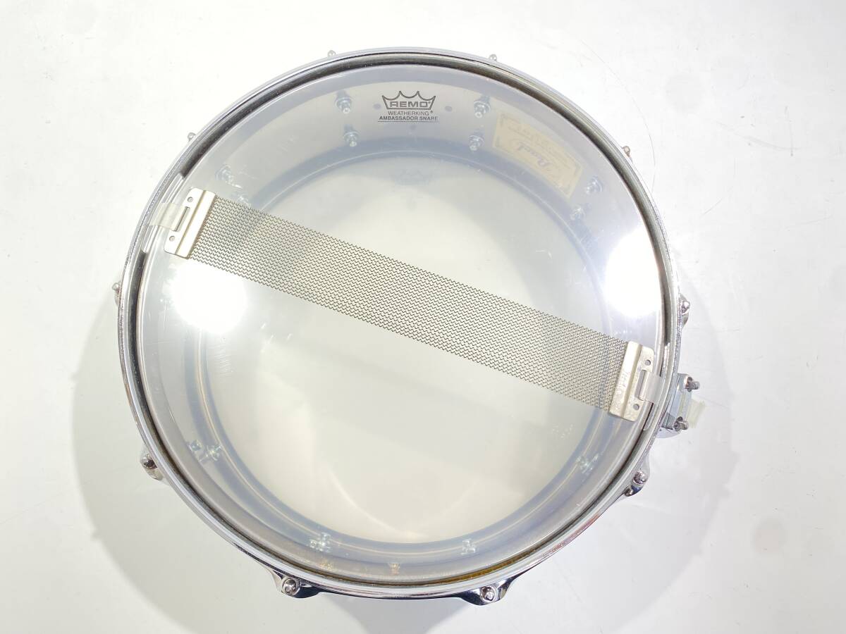 中古品 Pearl Signature Series CS10809 パール シグネイチャーシリーズ チャド・スミス スネアドラム ソフトケース付_画像5