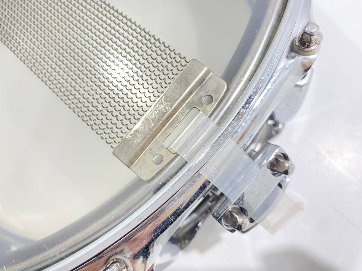 中古品 Pearl Signature Series CS10809 パール シグネイチャーシリーズ チャド・スミス スネアドラム ソフトケース付_画像7