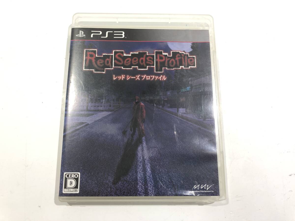 1円スタート 中古品 PS3ソフト Red Seeds Profile レッドシーズプロファイル プレイステーション3_画像1