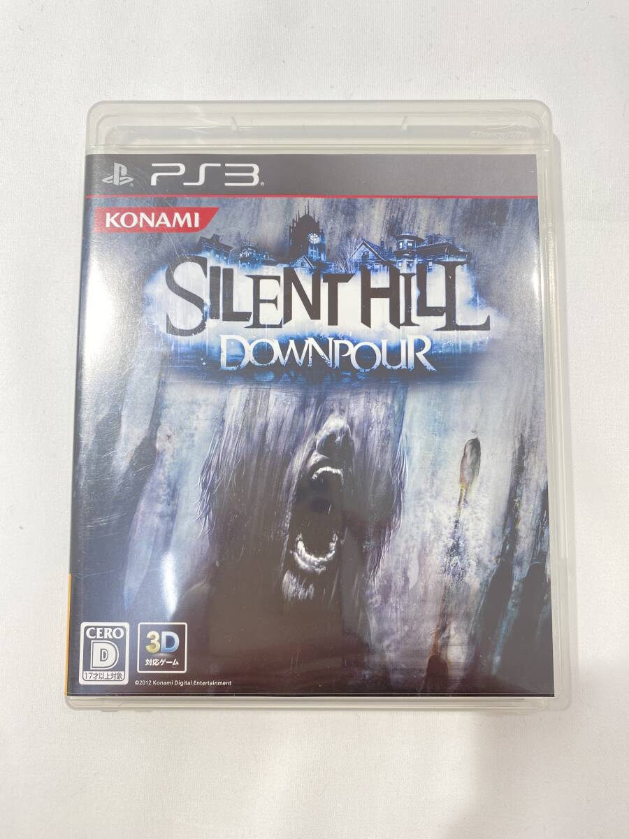 1円スタート 中古品 動作品 PS3ソフト SILENT HILL DOWNPOUR サイレントヒル ダウンプア プレイステーション3 ソフト レトロゲーム_画像1