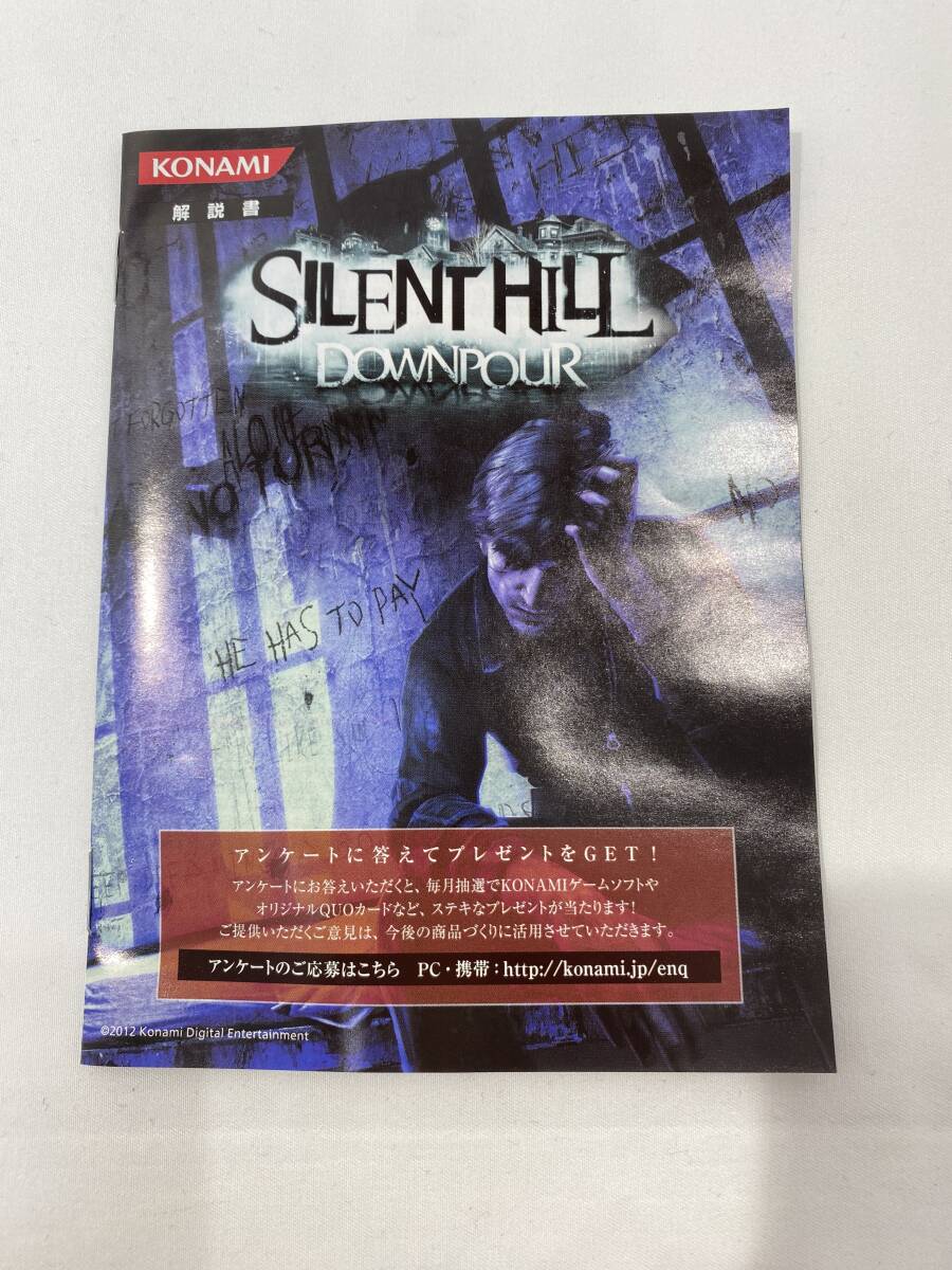 1円スタート 中古品 動作品 PS3ソフト SILENT HILL DOWNPOUR サイレントヒル ダウンプア プレイステーション3 ソフト レトロゲーム_画像8