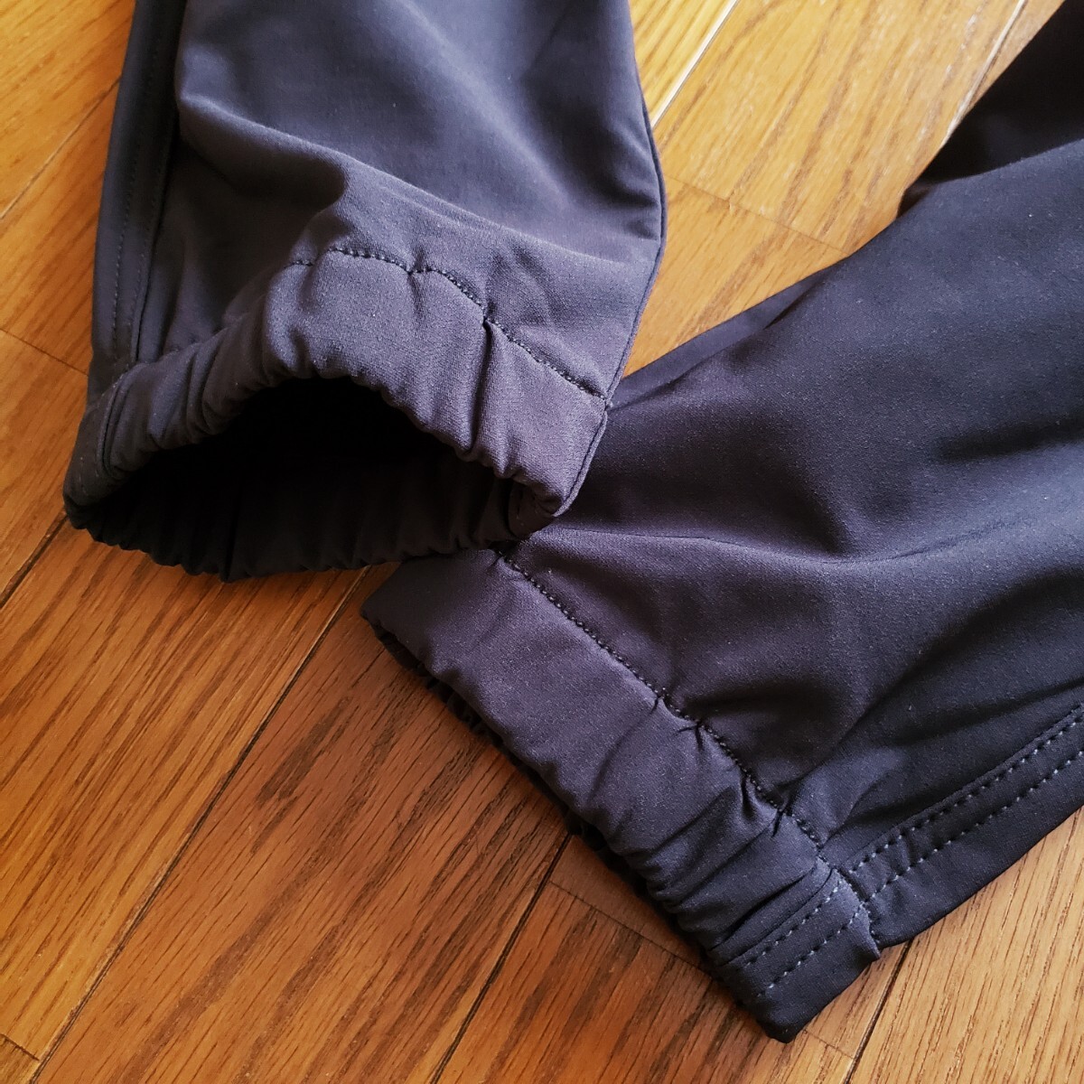 【新品】BAYFLOW Lサイズ 裏フリース ジョガーパンツ ネイビー ウォッシャブル ジョグパンツ ベイフロー イージーパンツ 冬_画像5