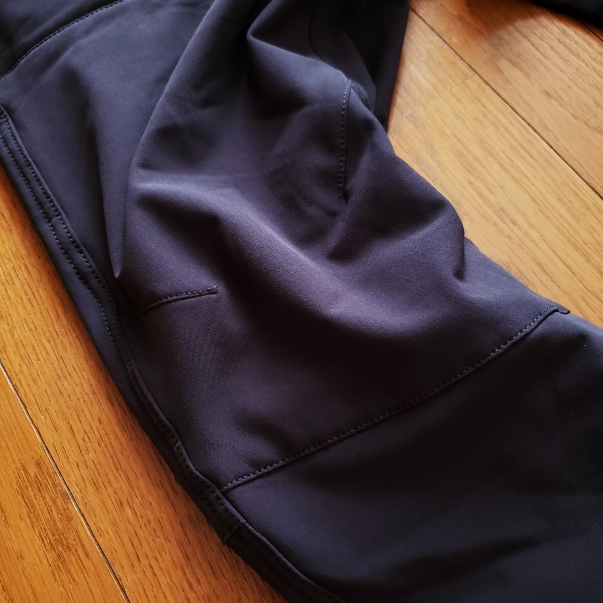 【新品】BAYFLOW Lサイズ 裏フリース ジョガーパンツ ネイビー ウォッシャブル ジョグパンツ ベイフロー イージーパンツ 冬_画像7