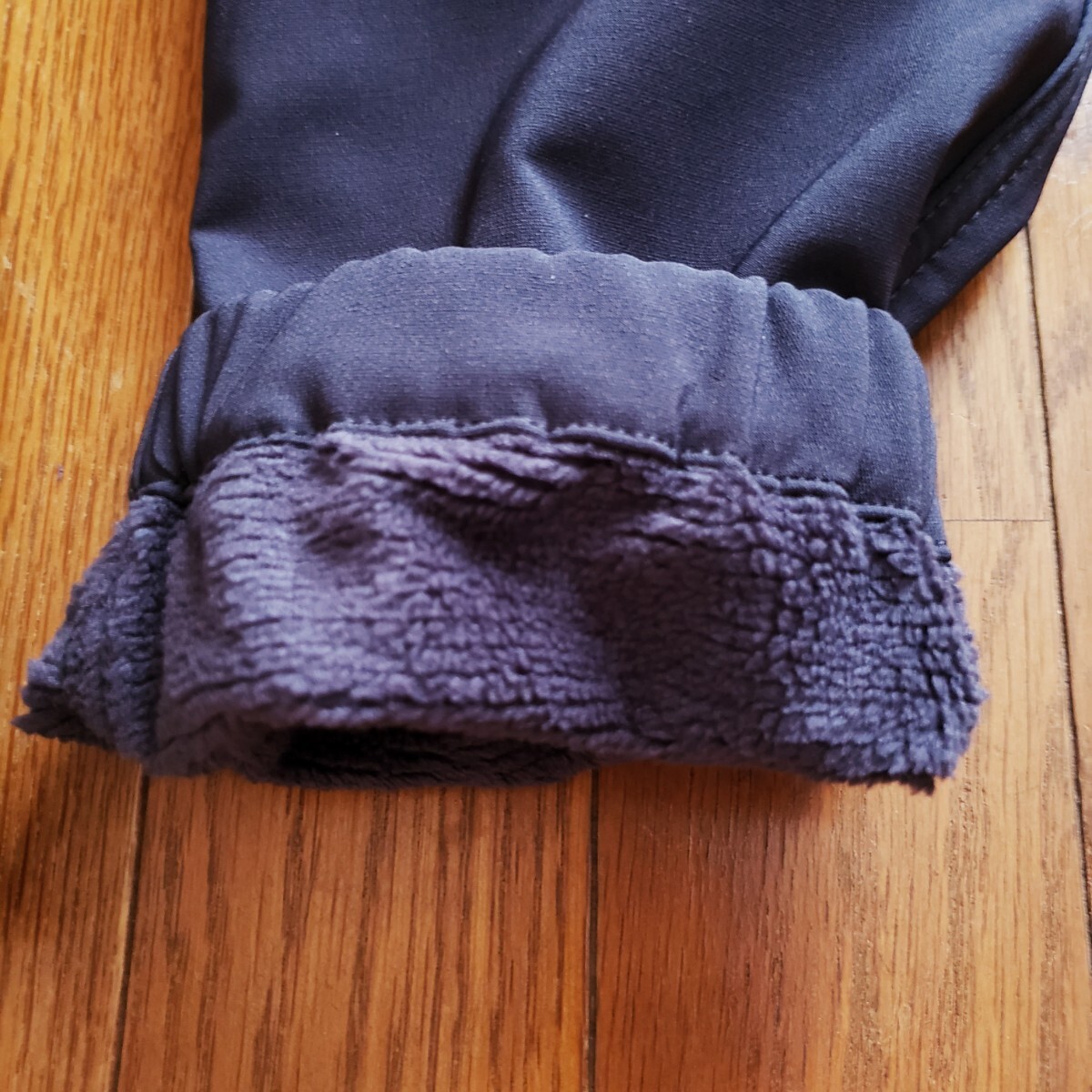 【新品】BAYFLOW Lサイズ 裏フリース ジョガーパンツ ネイビー ウォッシャブル ジョグパンツ ベイフロー イージーパンツ 冬_画像8