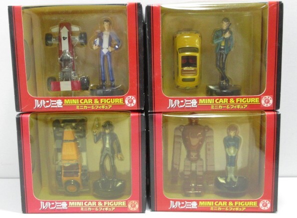 n53893-oe 中古◇ルパン三世 次元 不二子 銭形 カリオストロ フィギュア 15体セット [056-251129]_画像3