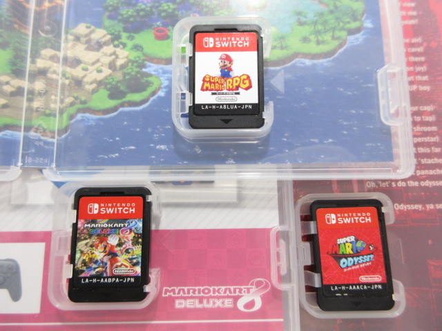 k71553-oe [送料650円] 中古○6本セット プロ野球スピリッツ 2021 グランドスラム マリオカート8 デラックス等 SWITCHソフト [037-251102]_画像4