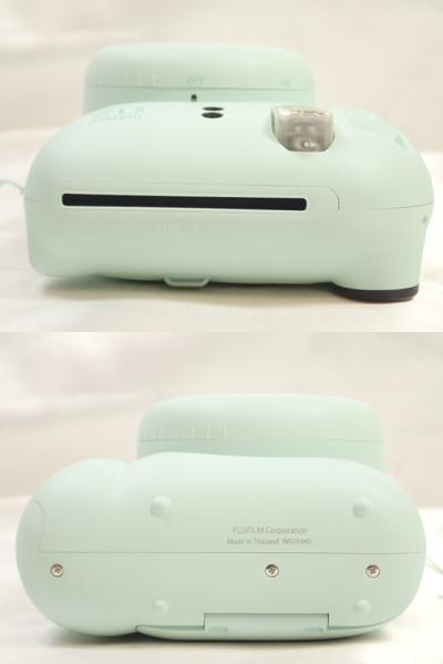 11254[i]動作品 フジフイルム FUJIFILM instax mini 12 ミントグリーン チェキ インスタントカメラ フィルムカメラ ケース フィルム 付_画像4