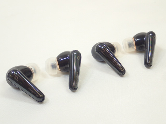 11193[i]動作品 Anker アンカー SoundCore サウンドコア Liberty 4 A3953 Bluetooth ワイヤレス イヤホン 黒 ブラック 2点セット♪_画像7