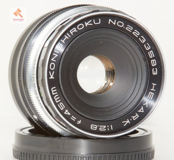 【SαE 改造レンズ】KONISHIROKU HEXAR.K 2.8/45mm 【コニカJ】のレンズをソニーFEマウントレンズに改造【五枚絞羽仕様】_画像2