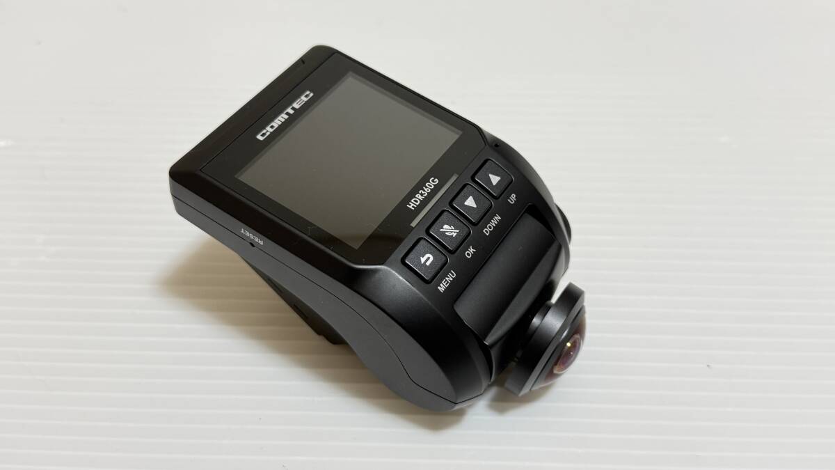 525 360度 コムテック COMTEC HDR360G ドラレコ ドライブレコーダー 送料600円_画像4