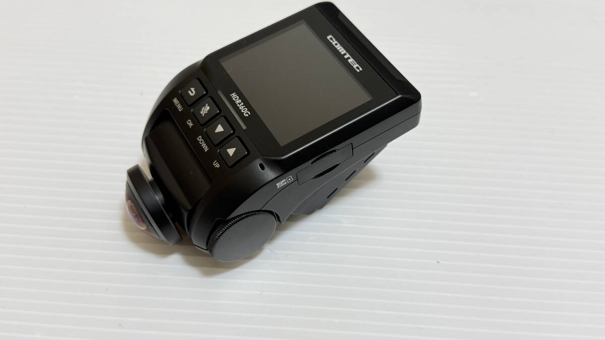 525 360度 コムテック COMTEC HDR360G ドラレコ ドライブレコーダー 送料600円_画像5
