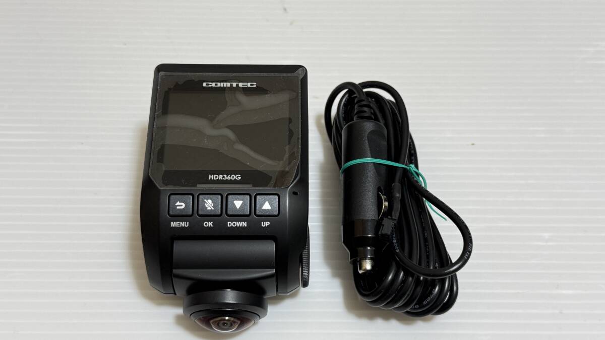 788 360度 コムテック COMTEC HDR360G ドラレコ ドライブレコーダー 送料600円_画像1