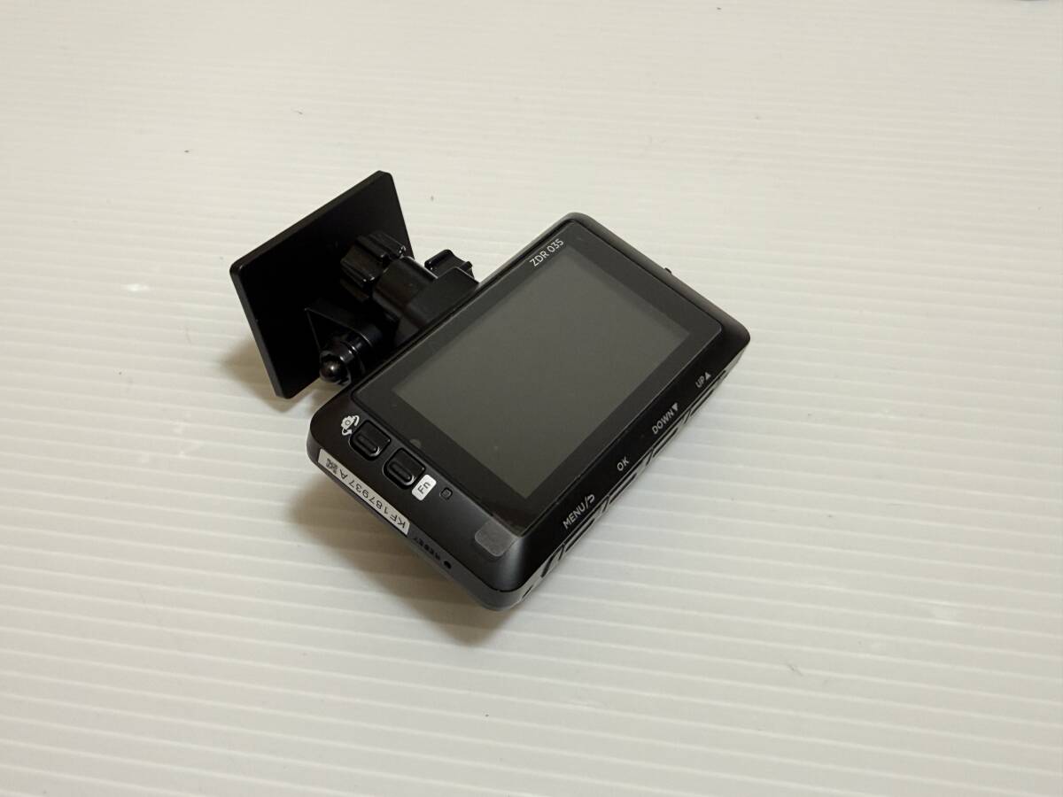 937A 前後カメラ コムテック COMTEC ZDR-035 ドラレコ ドライブレコーダー 送料600円_画像6