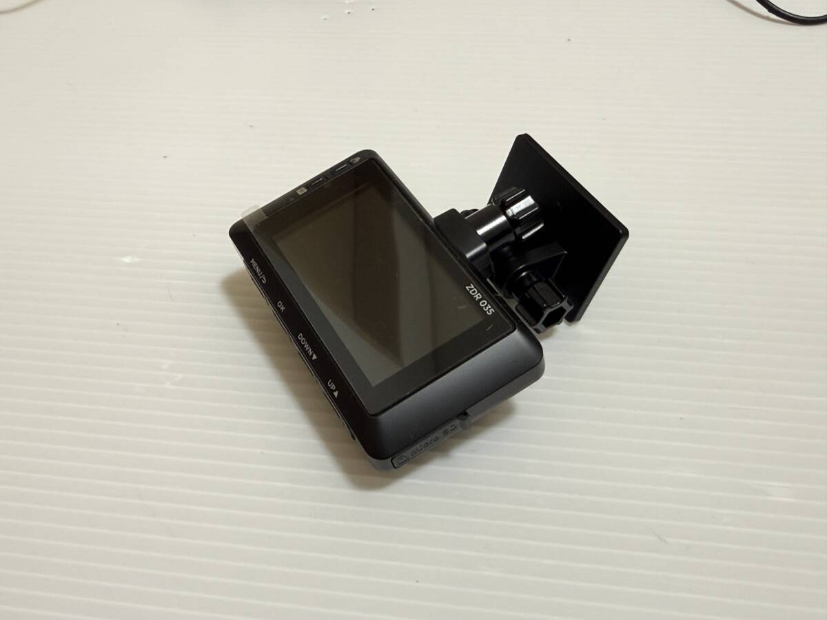 937A 前後カメラ コムテック COMTEC ZDR-035 ドラレコ ドライブレコーダー 送料600円_画像7