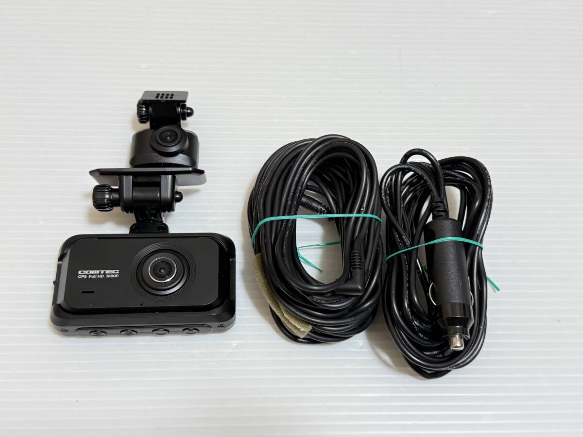 439 前後カメラ コムテック COMTEC ZDR-055 ドラレコ ドライブレコーダー 送料600円_画像1