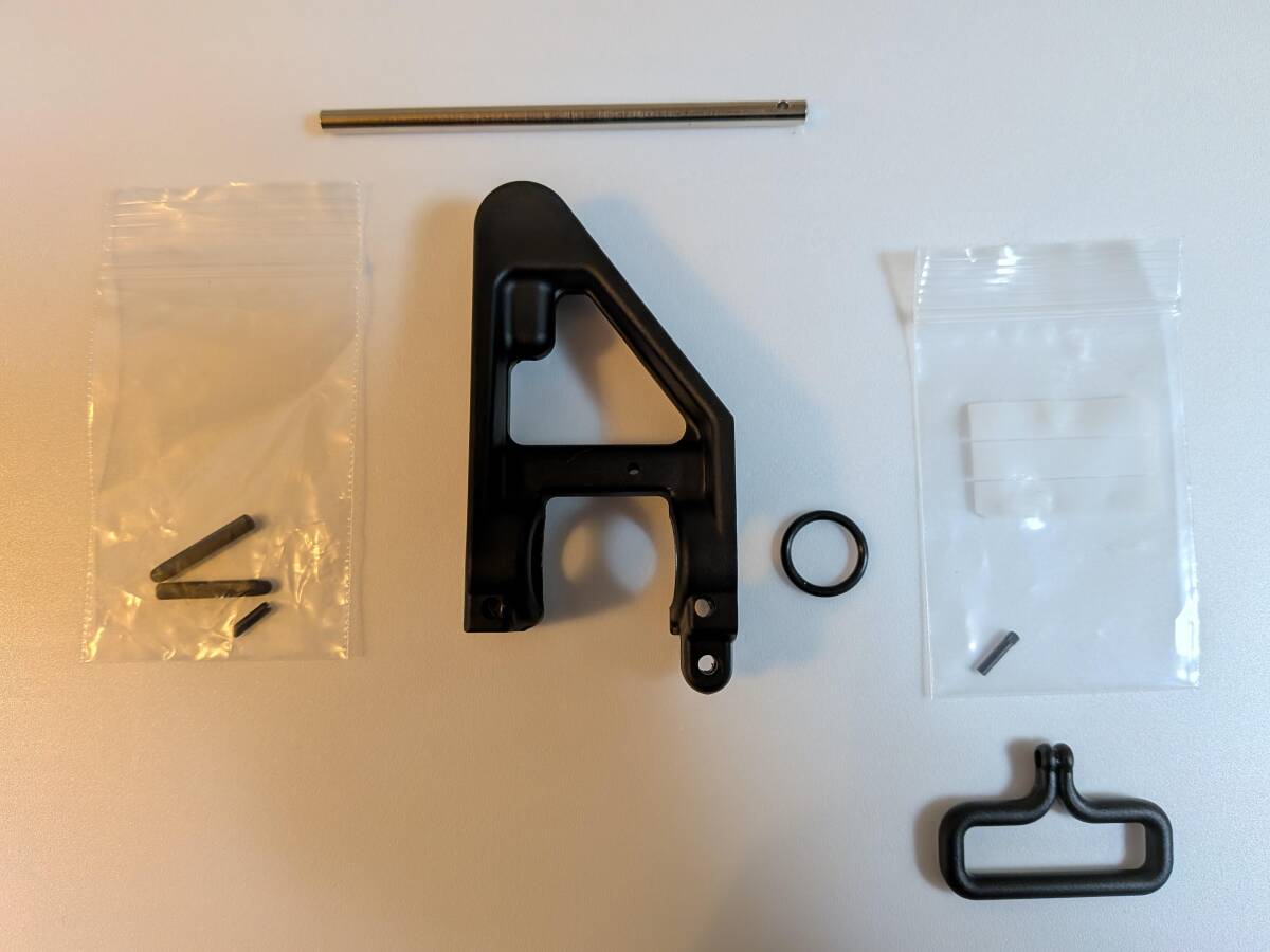 VFC Olympic Arms AR-15: M16スタイルフロントサイトベース / フラッシュハイダー / リアサイト　セット：新品未使用 _画像2