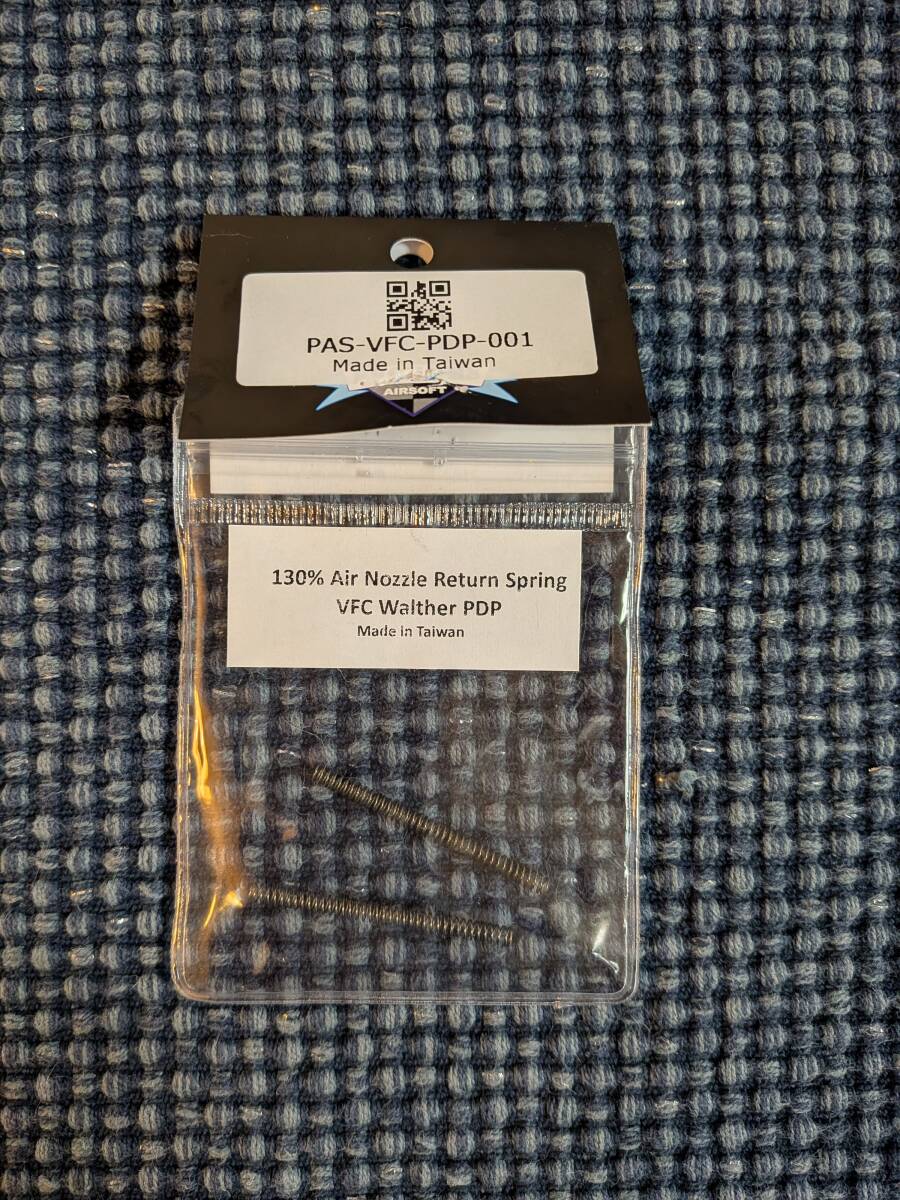 PRO ARMS製 VFC Walther PDP Compact: 130% ノズルリターンスプリング_画像1