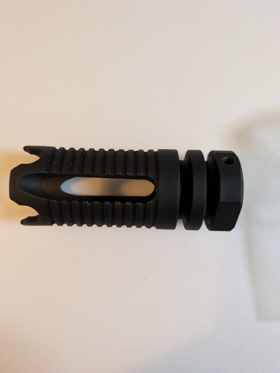 VFC Olympic Arms AR-15: M16スタイルフロントサイトベース / フラッシュハイダー / リアサイト　セット：新品未使用 _画像7