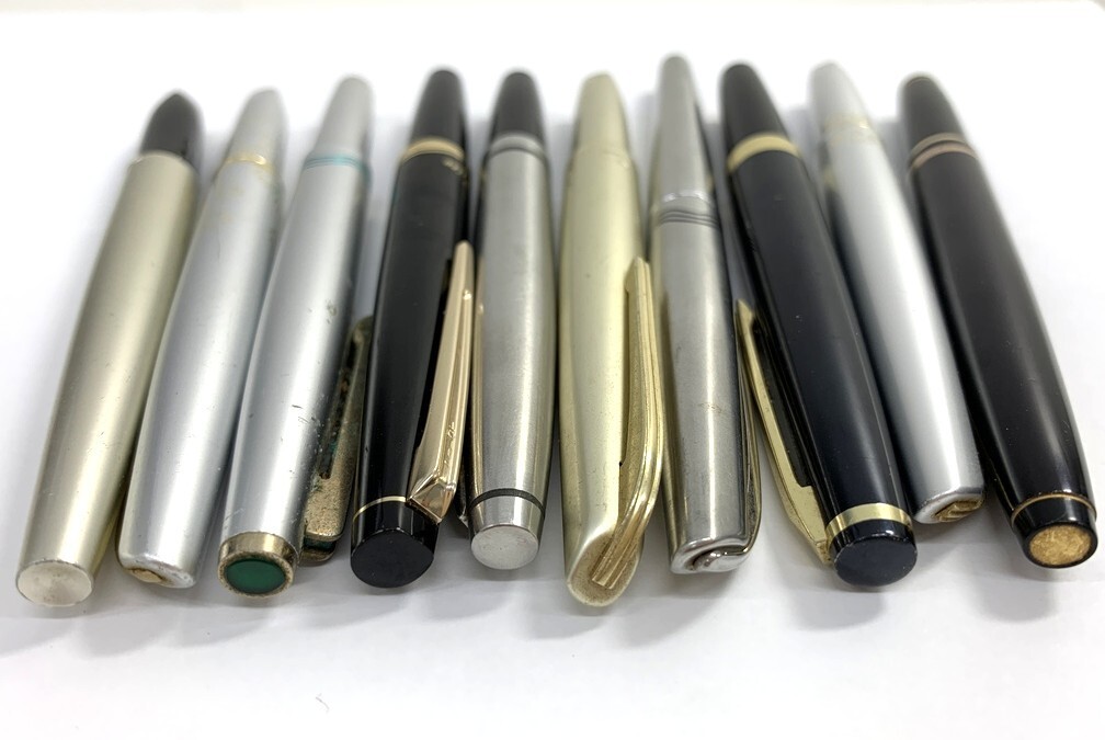 万年筆 10本まとめ 14K 18K 21K 22K PILOT/Sailor/PLATINUM 【中古・筆記未確認】 ブランド 筆記用具 GIN11-167_画像2