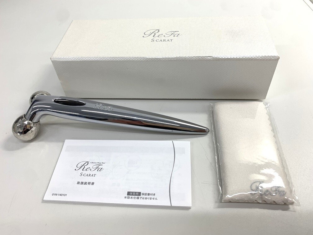 Refa リファ S CARAT リファ エスカラット RF-SC1855B 美顔ローラー 【中古】 MTG 箱付き フェイスケア AEN11654GI_画像7