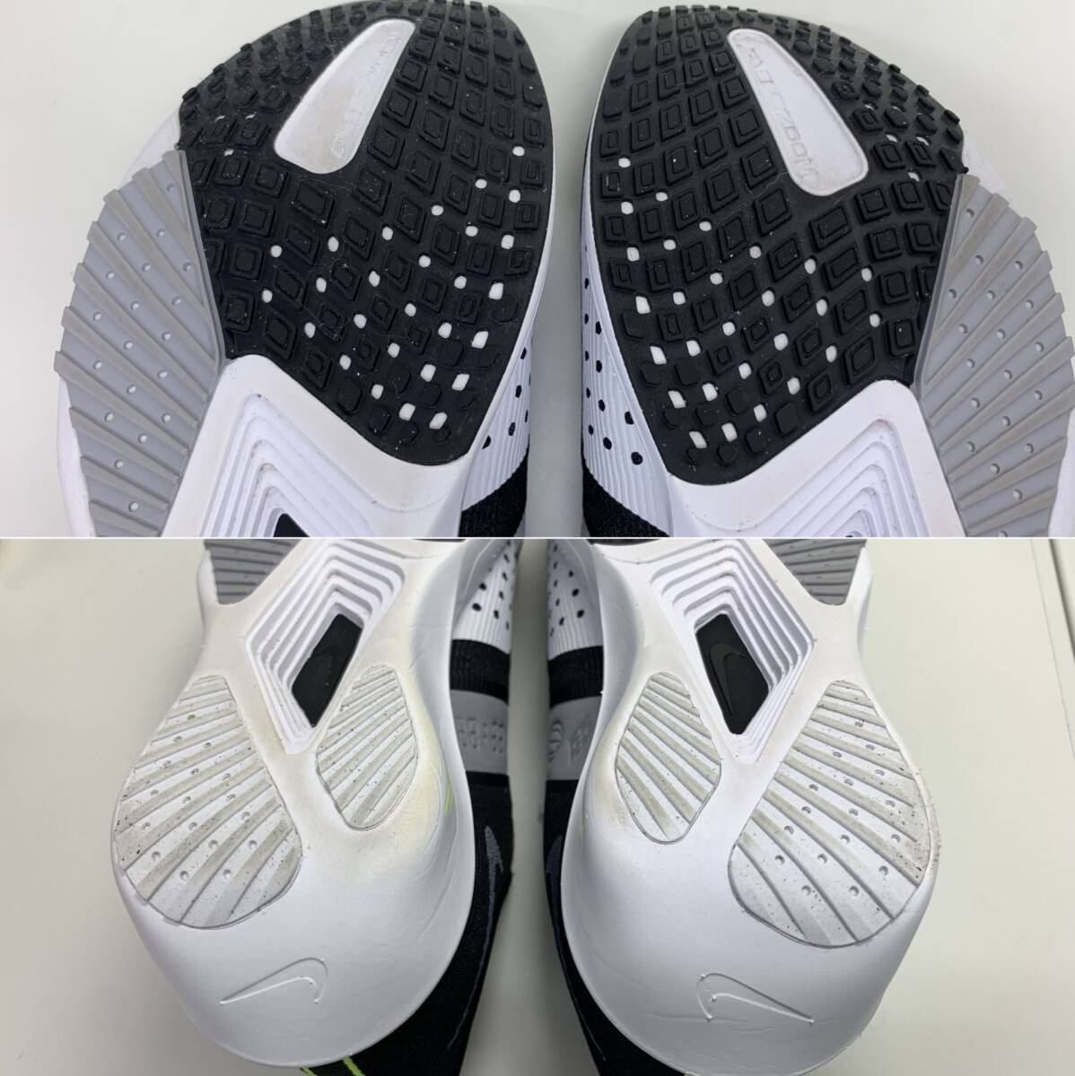 NIKE Nike воздушный zoom соперник fly 4 FV6040-001 мужской load рейсинг обувь 25.0cm спортивные туфли [ б/у ]GIY56549