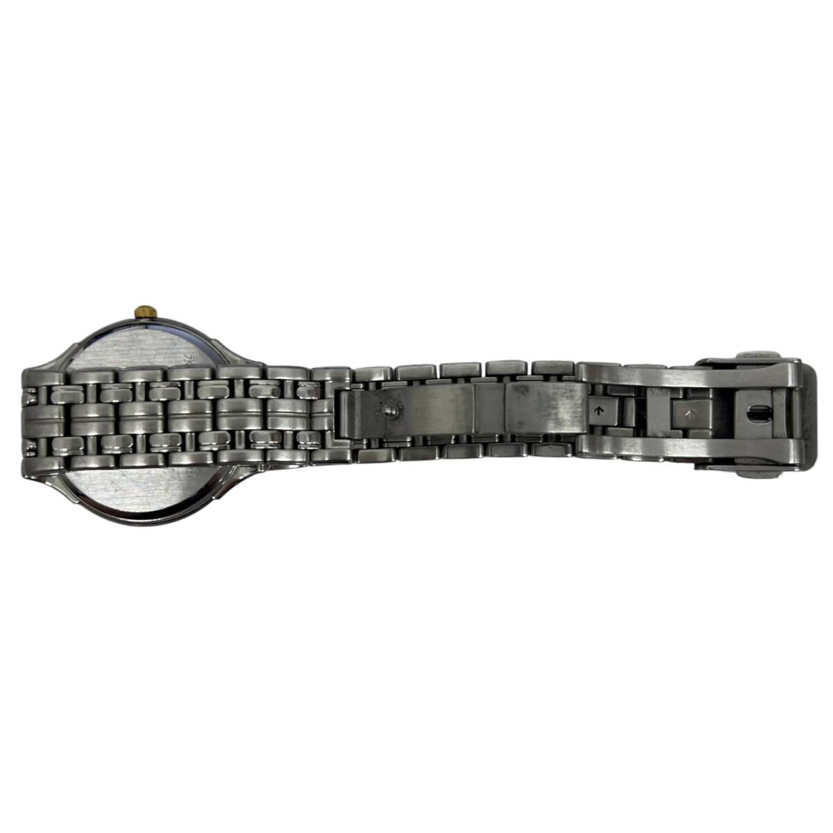 ◎中古品◎SEIKO セイコー DOLCE ドルチェ 腕時計 クオーツ ネイビー×ゴールド V181-OAC0 箱無 動作未確認 現状品 coI4606COA_画像5