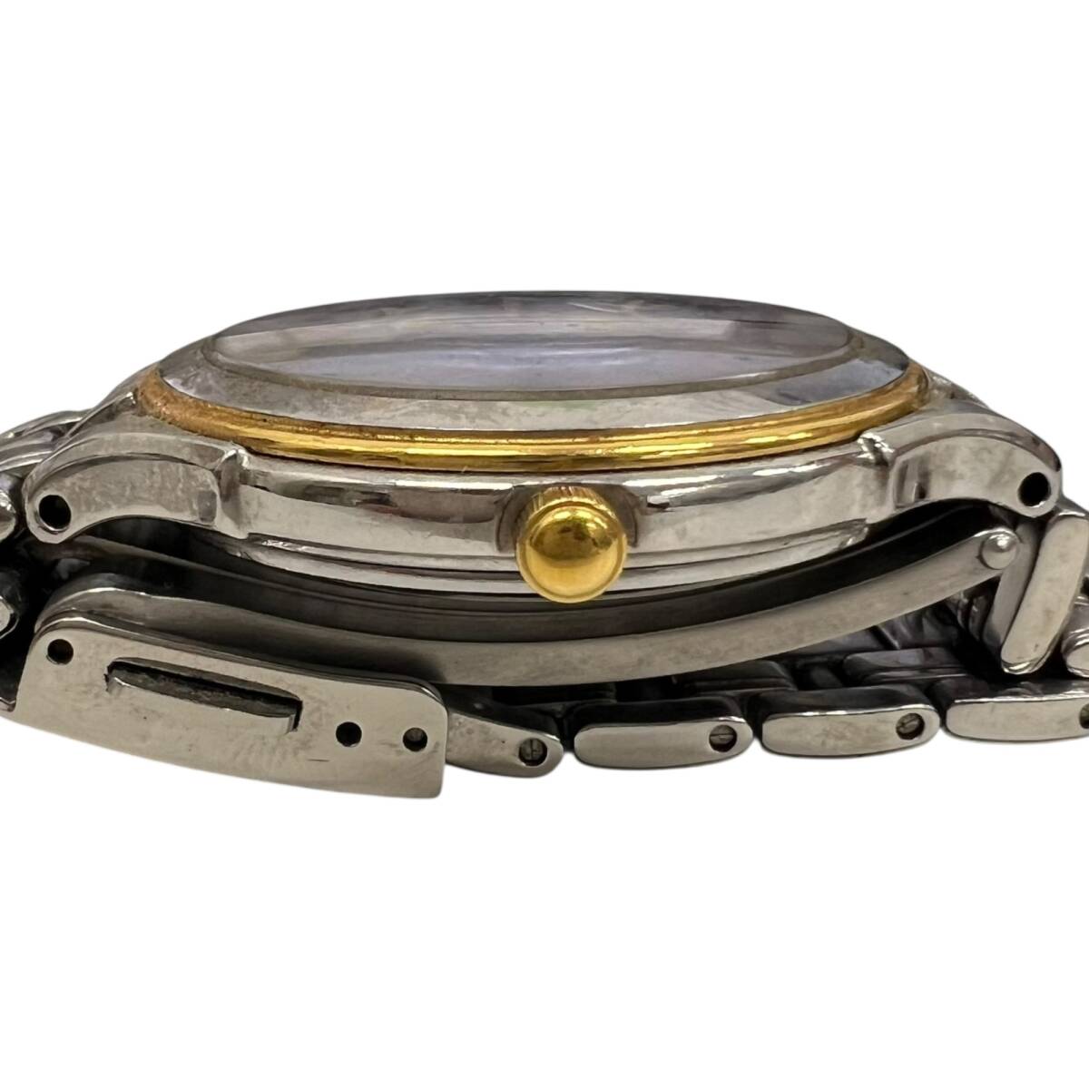 ◎中古品◎SEIKO セイコー DOLCE ドルチェ 腕時計 クオーツ ネイビー×ゴールド V181-OAC0 箱無 動作未確認 現状品 coI4606COA_画像7