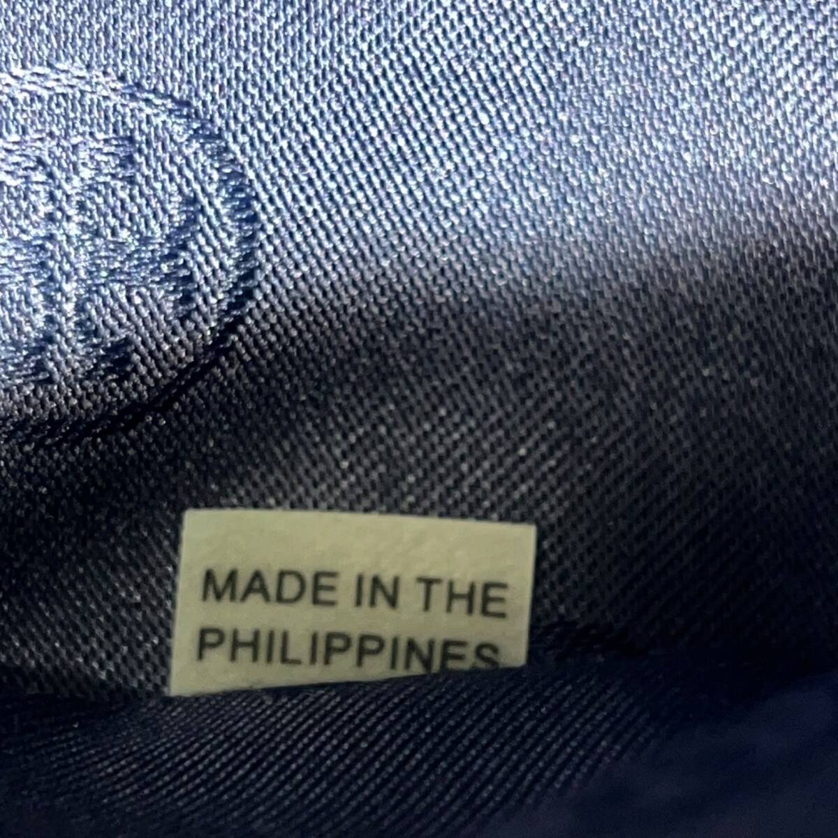 ◎未使用品◎ TORY BURCH トリバーチ トートバッグ エナメル ナイロン ロゴ ネイビー系 coHM5042COB_画像6