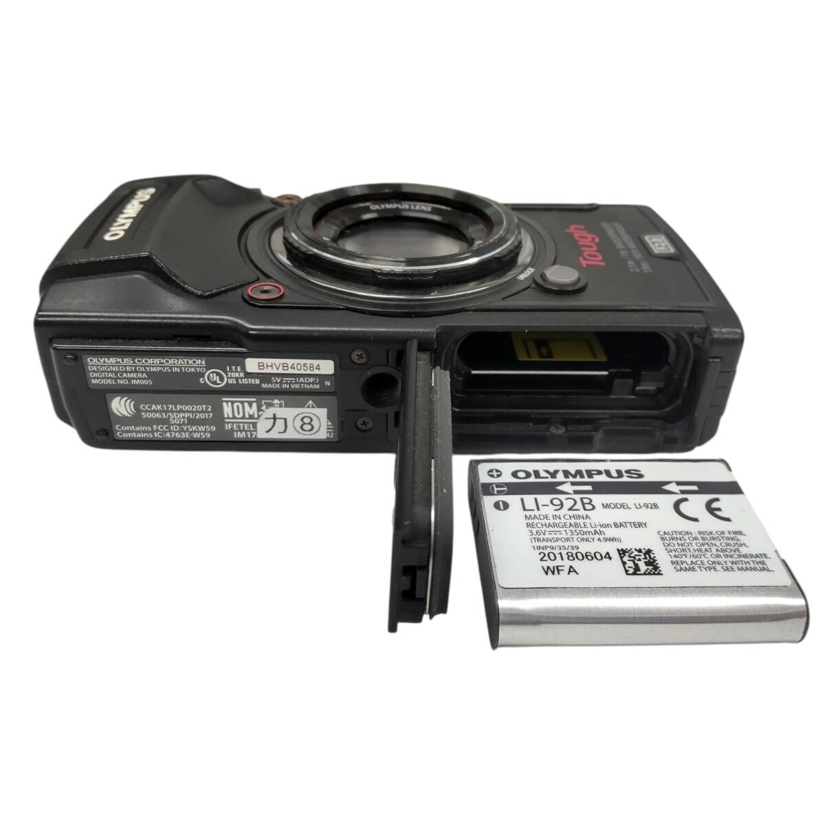 【中古品】OLYMPUS オリンパス Tough TG-5 コンパクトデジタルカメラ ブラック 動作未確認 本体のみ U83724RE_画像6