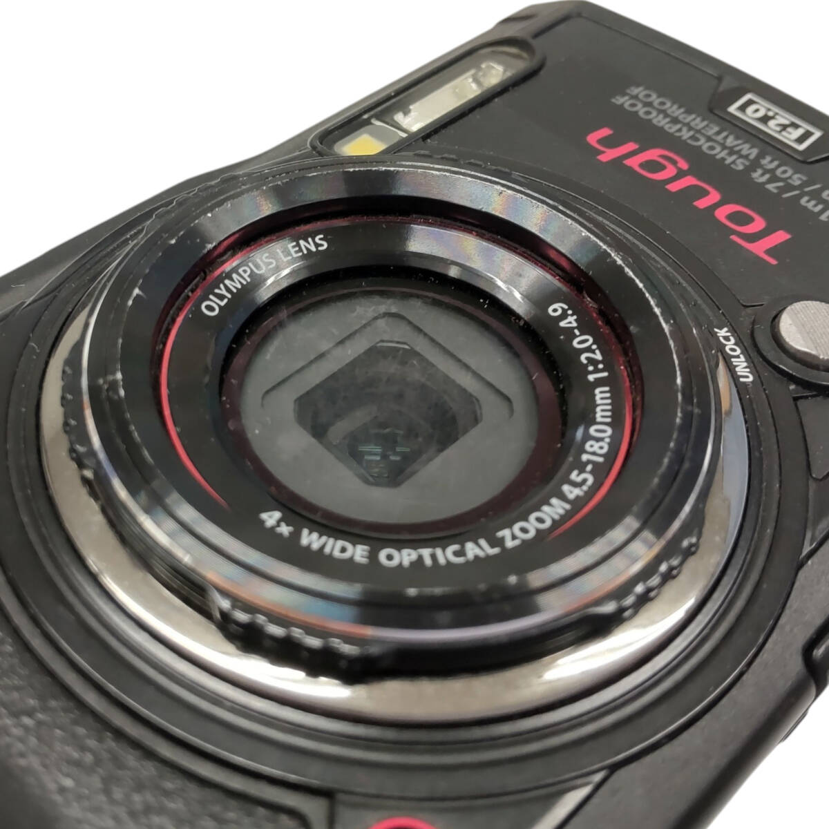 【中古品】OLYMPUS オリンパス Tough TG-5 コンパクトデジタルカメラ ブラック 動作未確認 本体のみ U83724RE_画像7