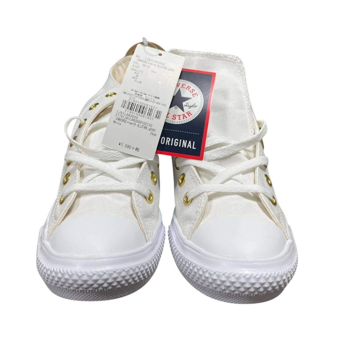 * не использовался товар * CONVERSE×earth music&ecology Converse × Earth Music & Ecology все Star 32995160 белый 24cm V11-5NC